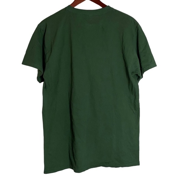 Mad Engine Star Wars Merry Force Be With You Yoda Santa Short Sleeve Tee Medium - Picture 2 of 15